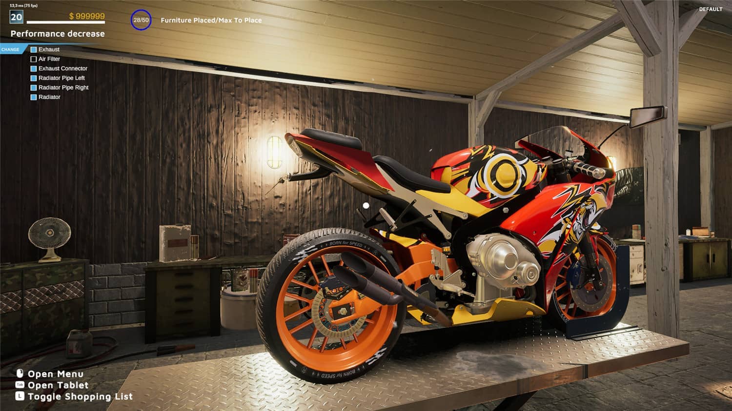 摩托车技工模拟器2021/Motorcycle Mechanic Simulator 2021 v1.0.52.12